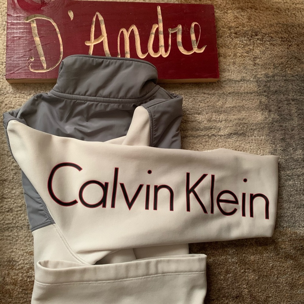 ❌2 for $25 *Used* Calvin Klein Pullover Zip-Up